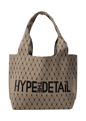 Hype The Detail Logo bag Beige 